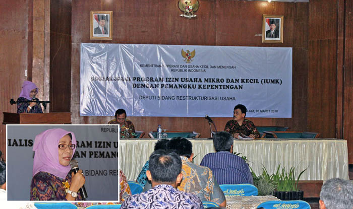 Sosialisasi Izin Usaha Mikro dan Kecil Digelar Kemenkop UKM di Tasikmalaya